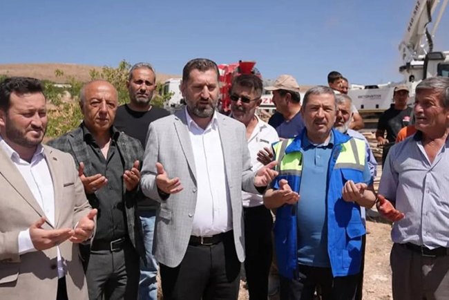 Darende Çukurkaya Mahallesi Camii'nin temeli atıldı