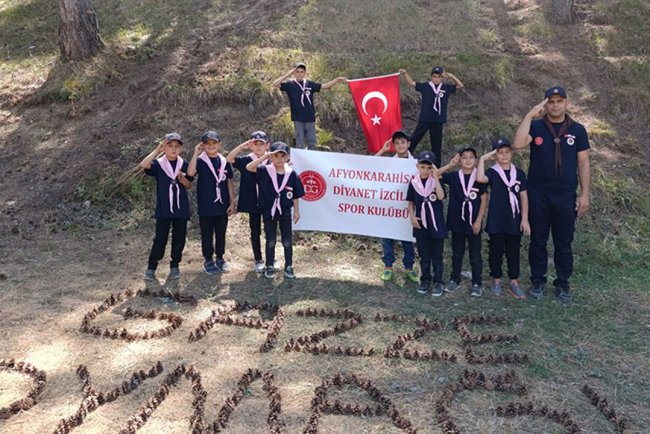 Diyanet izcilerinden zafer etkinliği