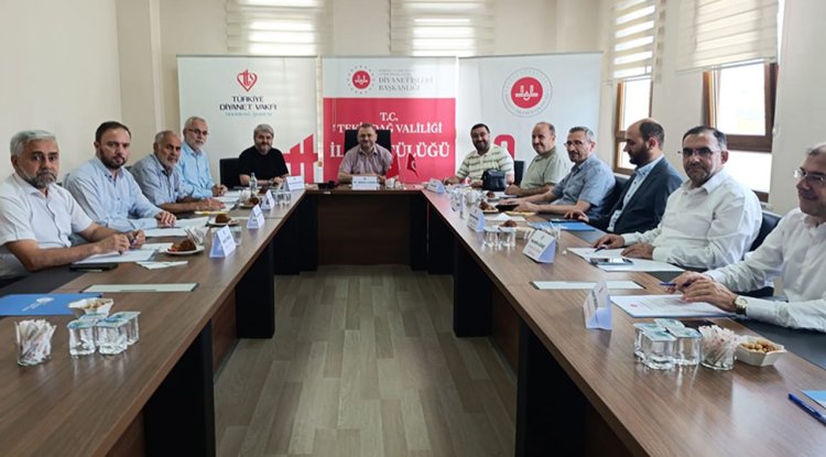 Tekirdağ'da "Bölge Müftüleri İstişare Toplantısı" yapıldı