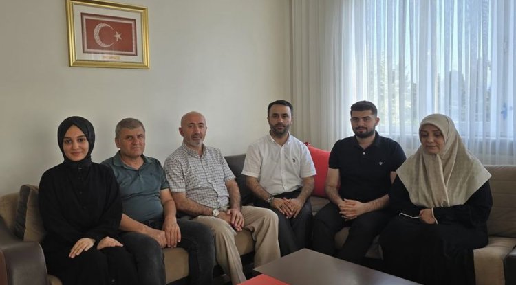 Müftü'den Şehit Mehmet Karaaslan'ın ailesine ziyaret