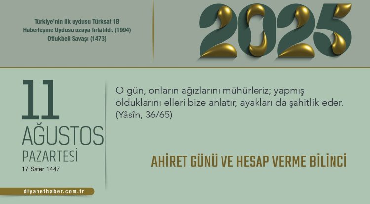 Ahiret Günü ve Hesap Verme Bilinci