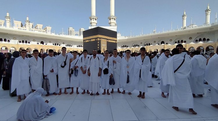 Kur’an Eğitim Merkezi öğrencileri mübarek topraklarda