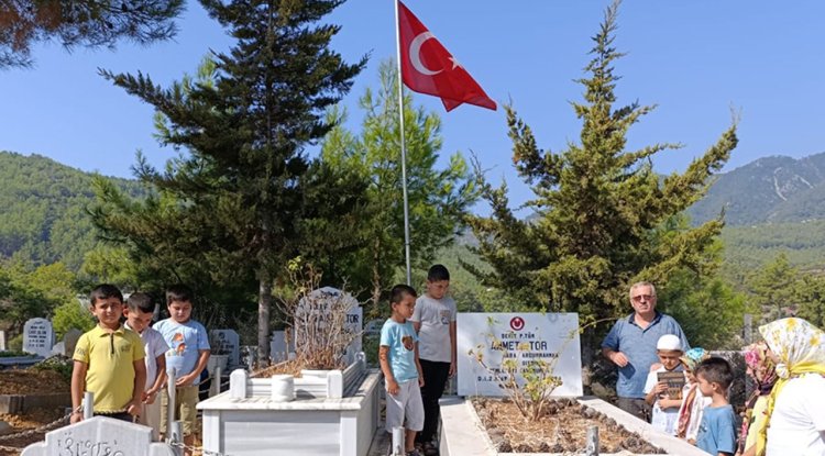 Yaz Kur’an Kursu öğrencilerinden vefa ziyareti