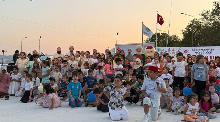 Tekirdağ'da Yaz Kur’an Kursları Kapanış Şenliği düzenlendi