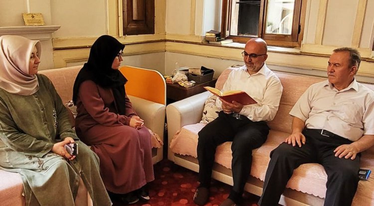 Hidrosefali kadın hafızlık sevinci yaşadı