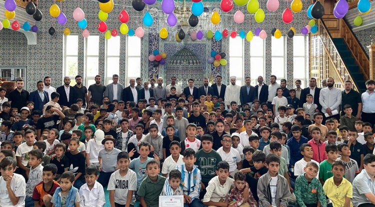 Tekman'da Yaz Kur'an Kursları coşkuyla tamamlandı
