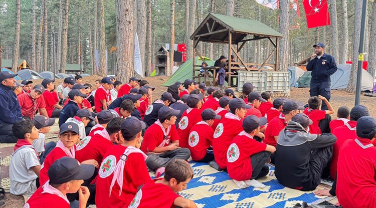 Diyanet İzci Gençlik, Zorkun Yaylası'nda kamp kurdu