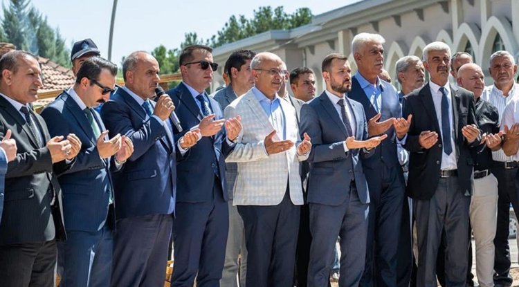 Yazıhan Merkez Camii'nin temeli atıldı