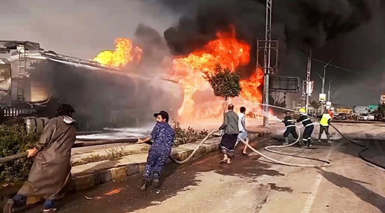 İşgalcilerin Sana'ya düzenlediği hava saldırılarında 4 kişi şehit oldu