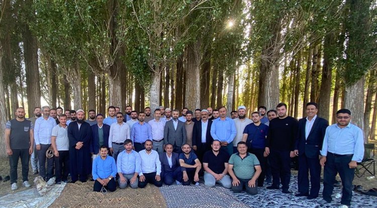 Tekman'da din gönüllüleri piknikte buluştu