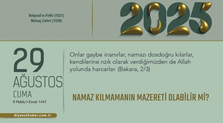 Namaz Kılmamanın Mazereti Olabilir mi?