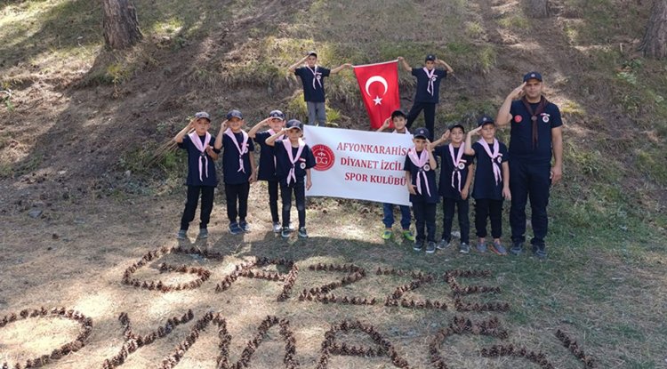 Diyanet izcilerinden zafer etkinliği