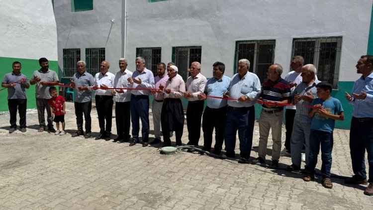 Halfeti Macunlu Camii dualarla açıldı