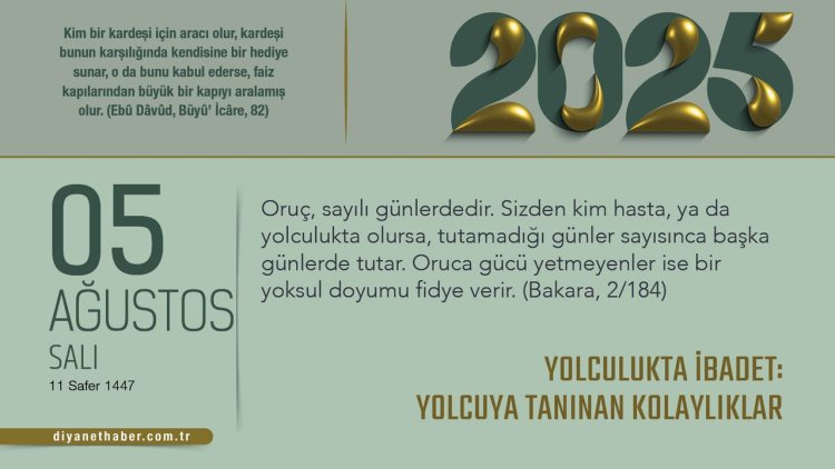 Yolculukta İbadet: Yolcuya Tanınan Kolaylıklar