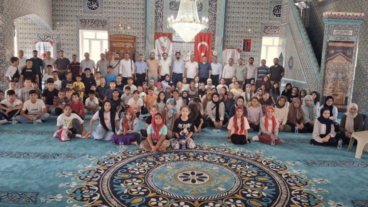 Espiye'de yaz Kur'an kursu öğrencileri bilgide yarıştı