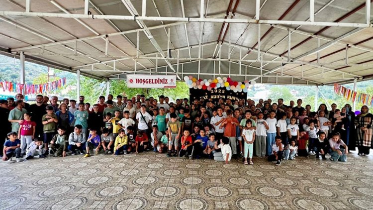 Görele’de Yaz Kur’an Kursu öğrencileri şenlikte buluştu