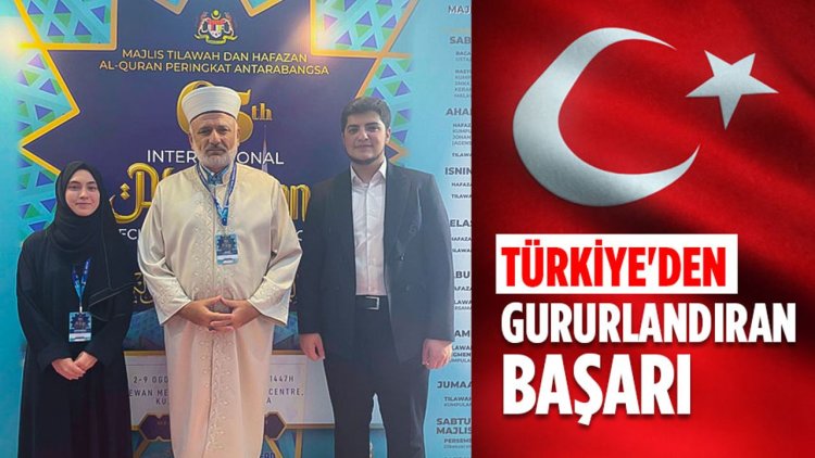 Türkiye'den gururlandıran başarı