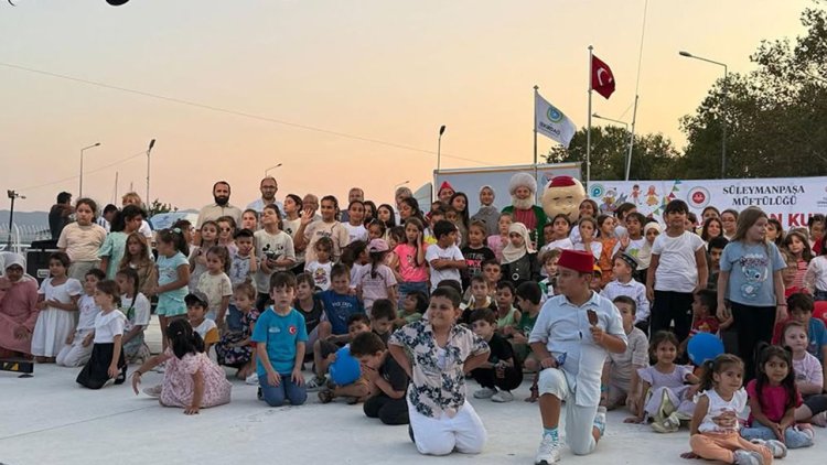 Tekirdağ'da Yaz Kur’an Kursları Kapanış Şenliği düzenlendi