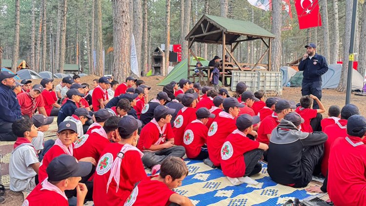 Diyanet İzci Gençlik, Zorkun Yaylası'nda kamp kurdu