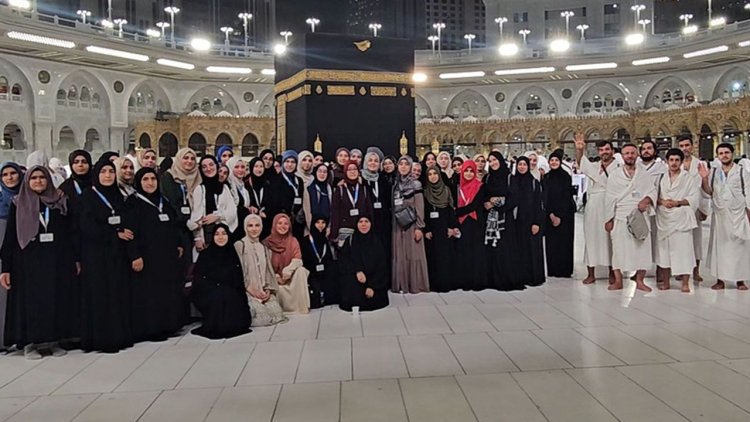 Diyanet Gençlik Bilgi Yarışması'nın kazananları umrede