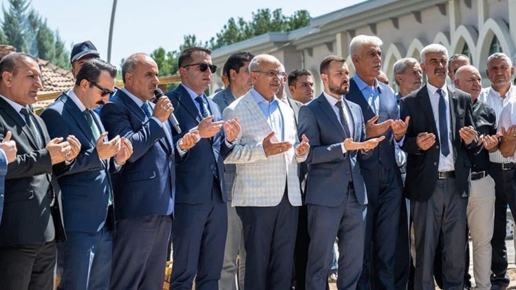 Yazıhan Merkez Camii'nin temeli atıldı