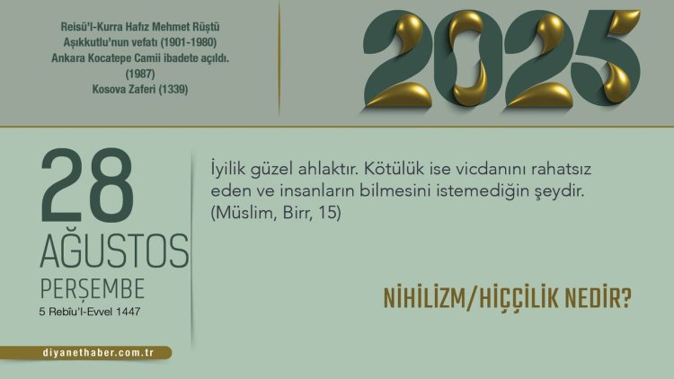 Nihilizm/Hiççilik Nedir?