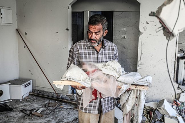 İşgalcilerin Gazze'ye saldırılarında aralarında çocukların da olduğu 19 Filistinli şehit oldu