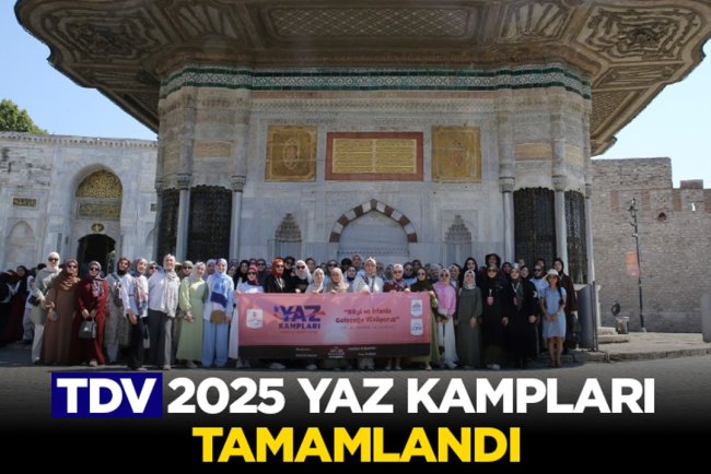 TDV 2025 Yaz Kampları tamamlandı