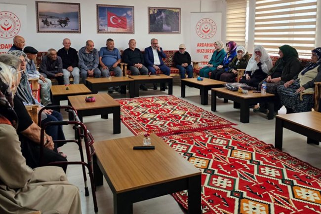 Ardahan Huzurevi'ne Mevlid-i Nebi ziyareti