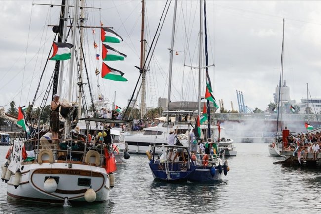 Pakistan delegasyonu Küresel Sumud Filosu'na katıldı