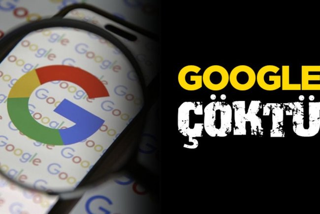 Google çöktü