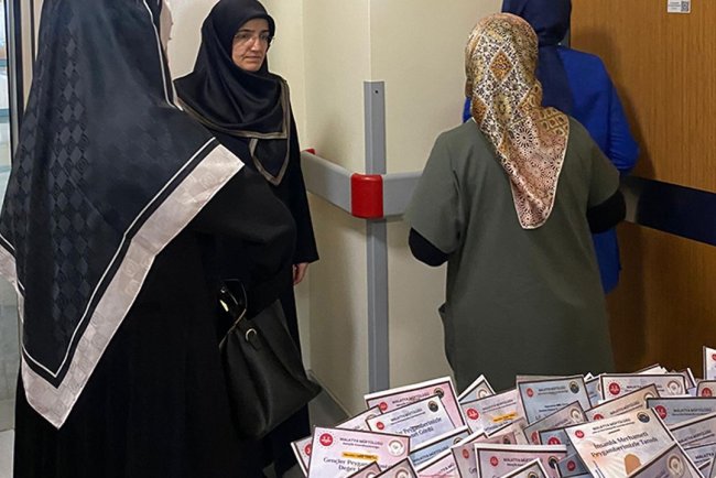 Malatya'da hastalar unutulmadı