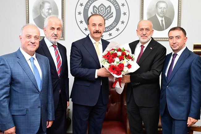 Isparta Valisi Erin'e Mevlid-i Nebi ziyareti