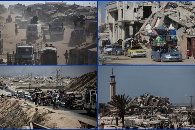 İşgal güçleri, Gazze kentindeki 1 milyon Filistinlinin tamamının güneye göç etmesini istedi