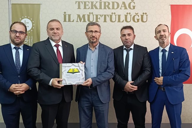 Balkan müftülerinden Tekirdağ'a ziyaret