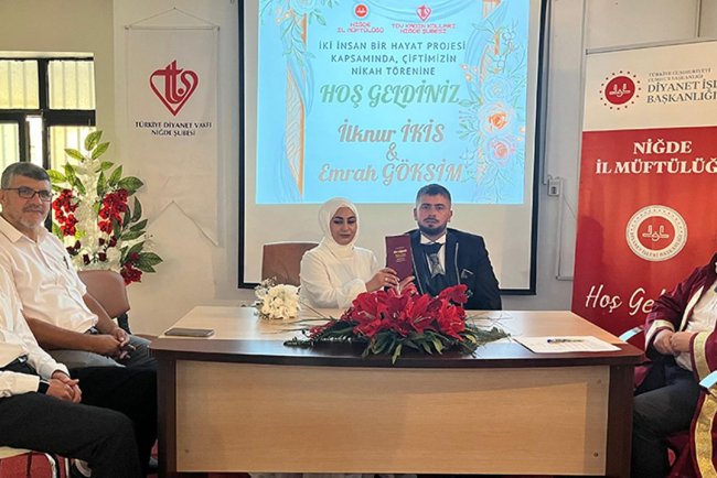 Niğde'de "İki İnsan Bir Hayat" projesi