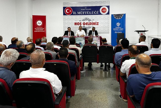 Iğdır'da kanaat önderleri Mevlid-i Nebi gündemiyle toplandı