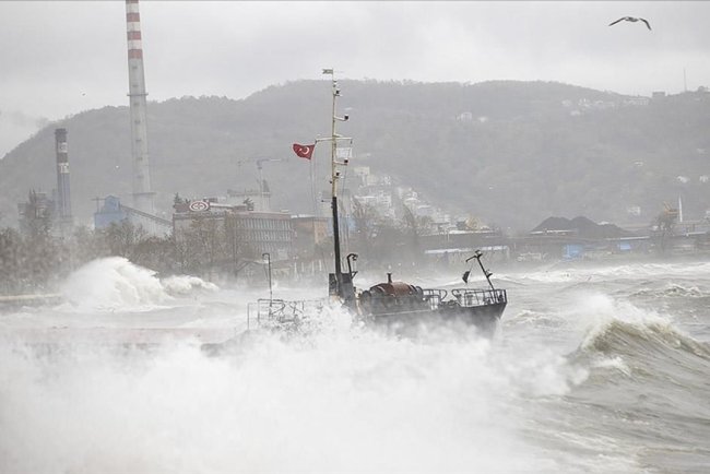 Batı Karadeniz için fırtına uyarısı