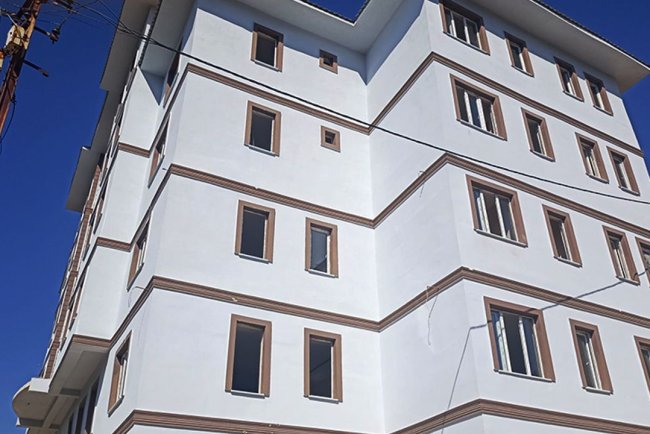 Çukurca Yatılı Kur’an Kursunun inşası sürüyor