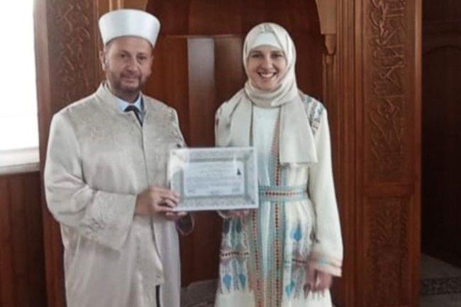 Romanyalı kadın Pamukkale'de Müslüman oldu