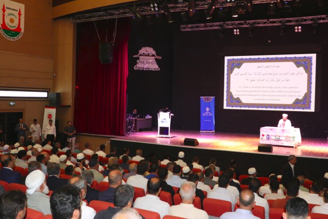 Şanlıurfa'da "Peygamberimiz ve Aile Ahlakı" konferansı