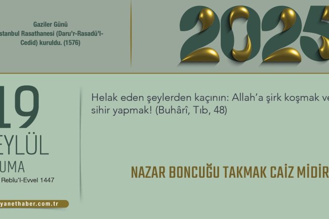 Nazar Boncuğu Takmak Caiz Midir?