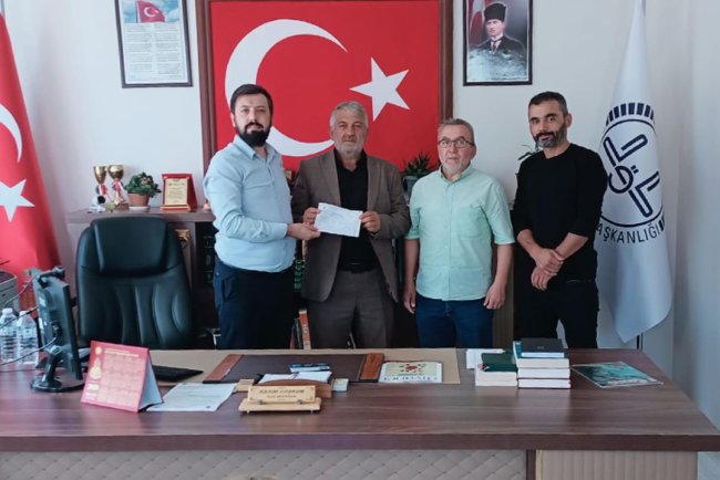 Akçalı Köyü'nde yardım geleneği bozulmadı