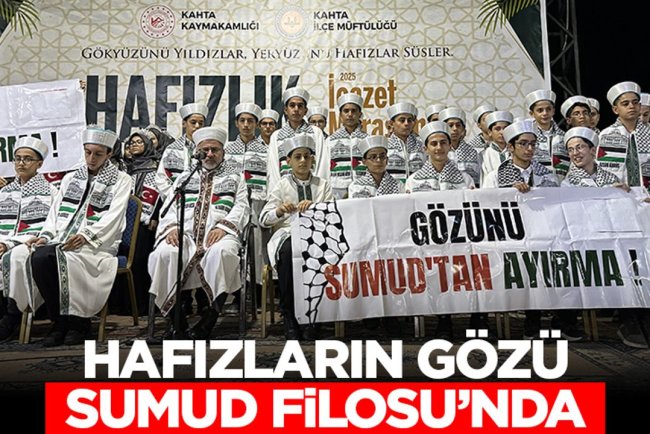 Hafızların Gözü Sumud Filosu'nda