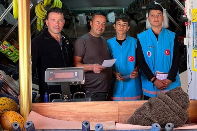 Şefaatli'de gençlerden ahilik ziyareti