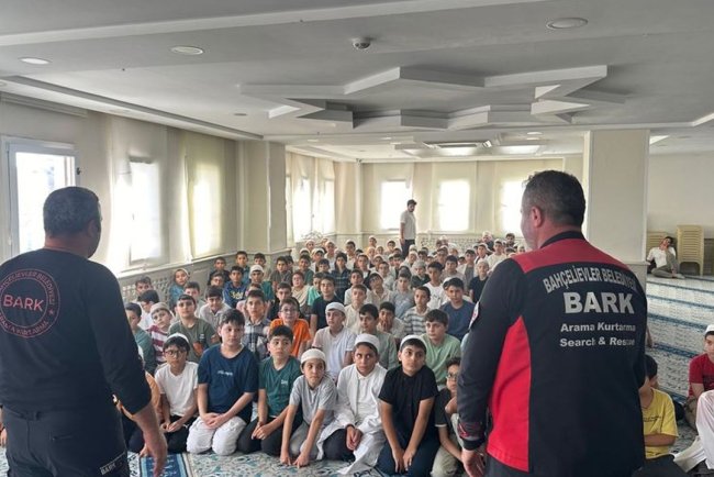 Bahçelievler'de "Yangında Farkındalık Eğitimi ve Tatbikatı"