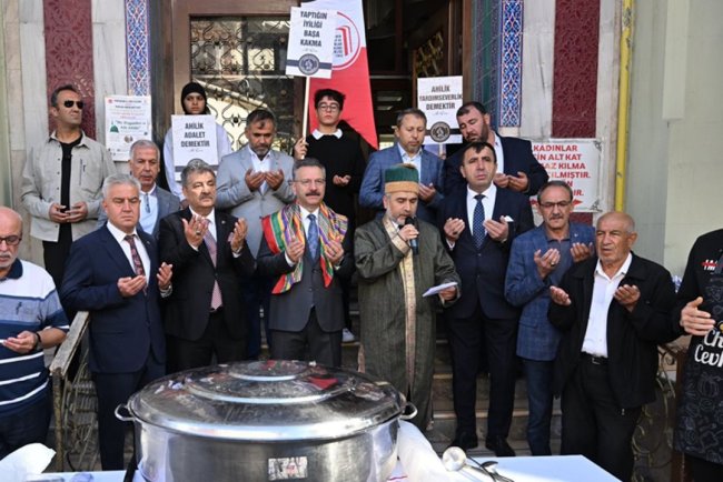 Eskişehir'de ahi duası yapıldı