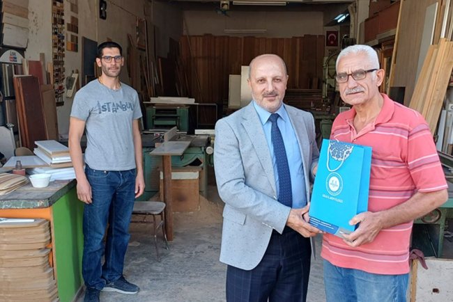 Müftülükten yılın ahisine ziyaret