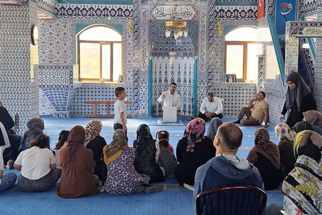 Battalgazi’de özel bireyler camide buluştu