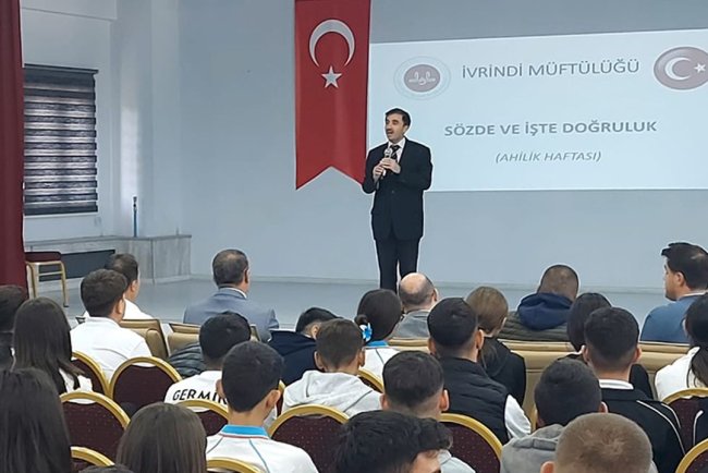 İvrindi'de öğrencilere "Ahilik Geleneği" anlatıldı